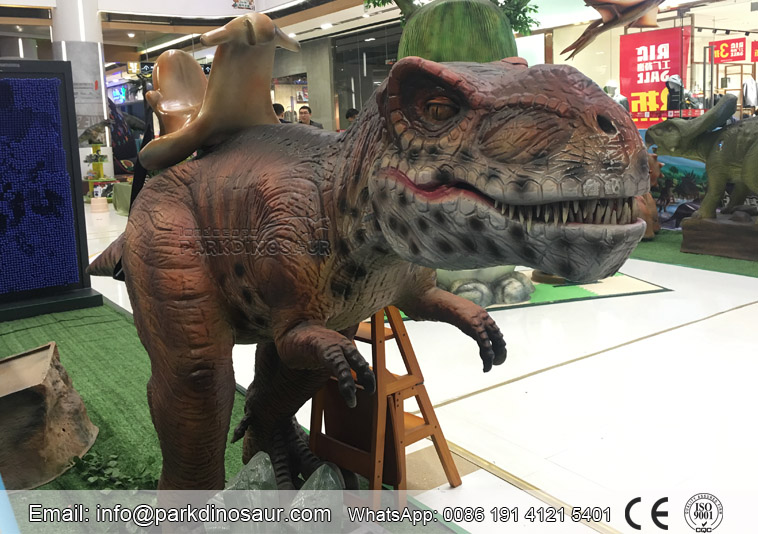 paseo de dinosaurios animatronic para parque de atracciones